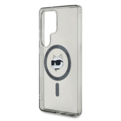 Karl Lagerfeld Button Choupette Head Printed Logo MagSafe Samsung Galaxy S25 Ultra Dėklas Juodas 5 Karl Lagerfeld Button Choupette Head Printed Logo MagSafe Samsung Galaxy S25 Ultra Dėklas Juodas 5