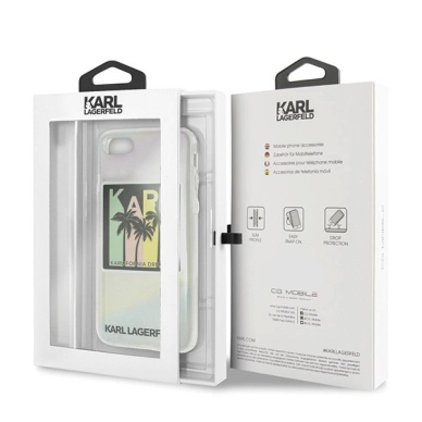 Karl Lagerfeld California Dreams Dėklas skirtas iPhone 7 / 8 / SE 2020 / SE 2022 - multicolor 4
