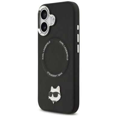 iPhone 17 Karl Lagerfeld Choupette Pin MagSafe dėklas – juodas 1 iPhone 17 Karl Lagerfeld Choupette Pin MagSafe dėklas – juodas 1