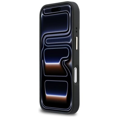 iPhone 17 Pro Max Karl Lagerfeld Croco KL Script Logo MagSafe dėklas – juodas 4 iPhone 17 Pro Max Karl Lagerfeld Croco KL Script Logo MagSafe dėklas – juodas 4