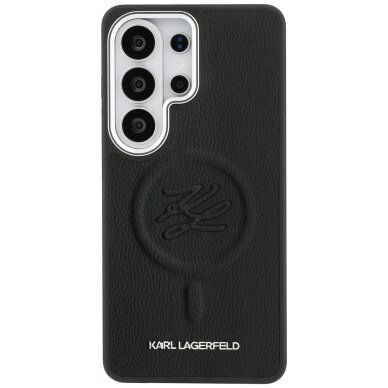 Samsung Galaxy S26 Ultra Karl Lagerfeld Embossed Ring Initials MagSafe dėklas – juodas 2