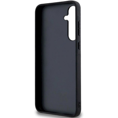 Samsung Galaxy A55 Karl Lagerfeld Fixed Glitter Ikonik Logo Metal Pin dėklas – juodas 6