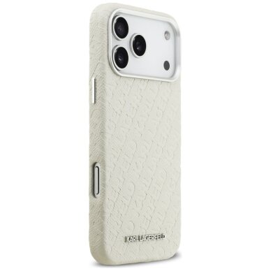 iPhone 17 Pro Max Karl Lagerfeld FW Stamped Karl MagSafe dėklas – smėlinis 3 iPhone 17 Pro Max Karl Lagerfeld FW Stamped Karl MagSafe dėklas – smėlinis 3