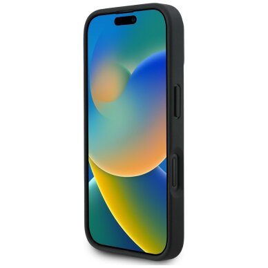 iPhone 16 Karl Lagerfeld Grained Pattern & Logo MagSafe dėklas – juodas 4 iPhone 16 Karl Lagerfeld Grained Pattern & Logo MagSafe dėklas – juodas 4