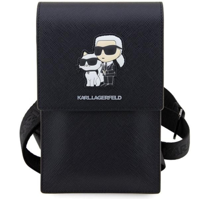Rankinė Karl Lagerfeld Handbag Choupette KLWBSAKCPMK Juoda 1 Rankinė Karl Lagerfeld Handbag Choupette KLWBSAKCPMK Juoda 1