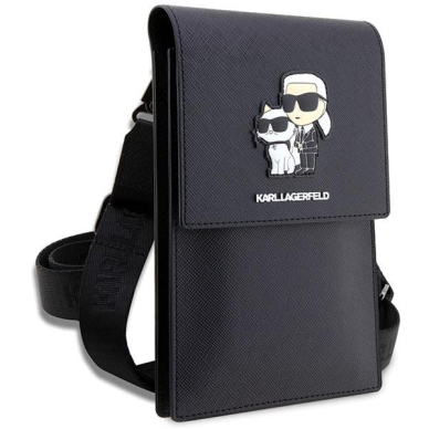 Rankinė Karl Lagerfeld Handbag Choupette KLWBSAKCPMK Juoda 2
