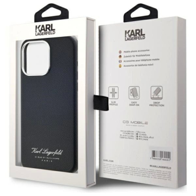 iPhone 15 Pro Max Karl Lagerfeld Hotel RSG dėklas - juodas 7