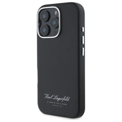 iPhone 16 Pro Max Karl Lagerfeld Hotel RSG dėklas – juodas 1