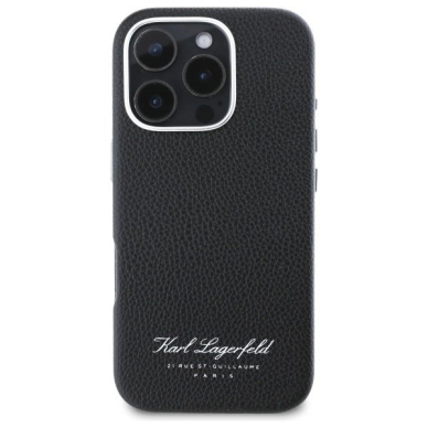 iPhone 16 Pro Max Karl Lagerfeld Hotel RSG dėklas – juodas 2