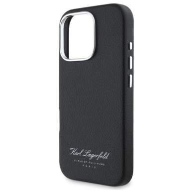 iPhone 16 Pro Max Karl Lagerfeld Hotel RSG dėklas – juodas 5
