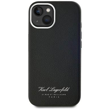 iPhone 15 Karl Lagerfeld hotel RSG dėklas - juodas 2