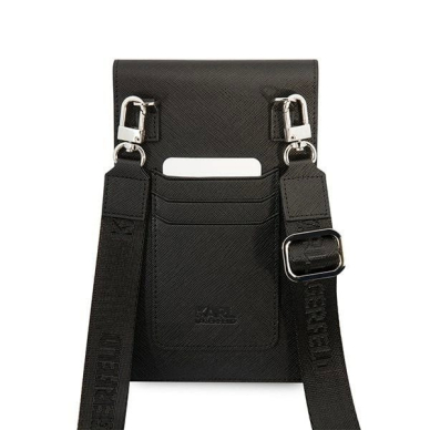 Karl Lagerfeld Ikonik Karl Chain Phone Bag - Juodas 4