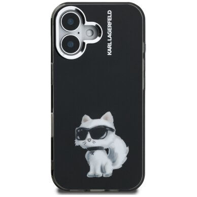 iPhone 16 Karl Lagerfeld IML Aquarelle Choupette & Logo dėklas – juodas 2 iPhone 16 Karl Lagerfeld IML Aquarelle Choupette & Logo dėklas – juodas 2