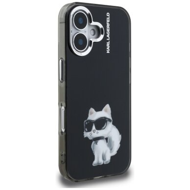 iPhone 16 Karl Lagerfeld IML Aquarelle Choupette & Logo dėklas – juodas 3 iPhone 16 Karl Lagerfeld IML Aquarelle Choupette & Logo dėklas – juodas 3