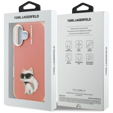 iPhone 16 Karl Lagerfeld IML Aquarelle Choupette & Logo dėklas – rožinis 7 iPhone 16 Karl Lagerfeld IML Aquarelle Choupette & Logo dėklas – rožinis 7