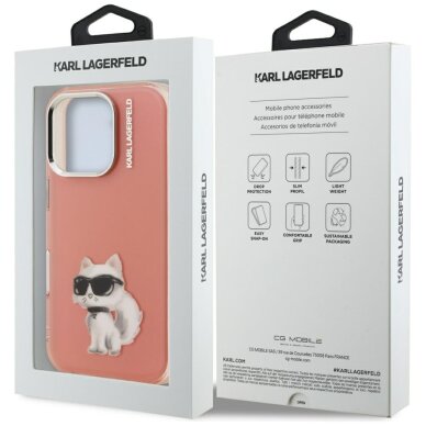 iPhone 16 Pro Karl Lagerfeld IML Aquarelle Choupette & Logo dėklas – rožinis 7 iPhone 16 Pro Karl Lagerfeld IML Aquarelle Choupette & Logo dėklas – rožinis 7