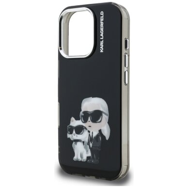 iPhone 16 Pro Karl Lagerfeld IML Aquarelle Karl & Choupette & Logo dėklas – juodas 5 iPhone 16 Pro Karl Lagerfeld IML Aquarelle Karl & Choupette & Logo dėklas – juodas 5