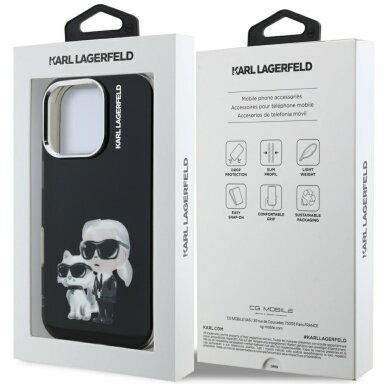 iPhone 16 Pro Karl Lagerfeld IML Aquarelle Karl & Choupette & Logo dėklas – juodas 7 iPhone 16 Pro Karl Lagerfeld IML Aquarelle Karl & Choupette & Logo dėklas – juodas 7