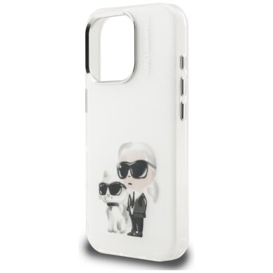 iPhone 16 Pro Karl Lagerfeld IML Aquarelle Karl & Choupette & Logo dėklas – baltas 5 iPhone 16 Pro Karl Lagerfeld IML Aquarelle Karl & Choupette & Logo dėklas – baltas 5