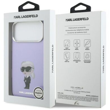 iPhone 17 Pro Max Karl Lagerfeld IML Aquarelle Karl & Choupette & Logo MagSafe dėklas – violetinis 7 iPhone 17 Pro Max Karl Lagerfeld IML Aquarelle Karl & Choupette & Logo MagSafe dėklas – violetinis 7