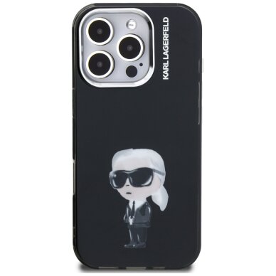 iPhone 16 Pro Karl Lagerfeld IML Aquarelle Karl & Logo MagSafe dėklas – juodas 2 iPhone 16 Pro Karl Lagerfeld IML Aquarelle Karl & Logo MagSafe dėklas – juodas 2