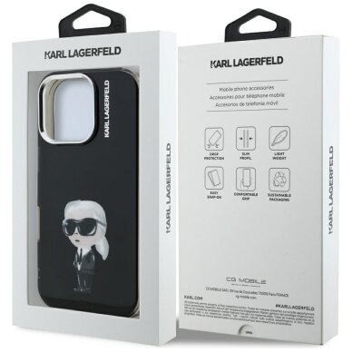 iPhone 16 Pro Karl Lagerfeld IML Aquarelle Karl & Logo MagSafe dėklas – juodas 7 iPhone 16 Pro Karl Lagerfeld IML Aquarelle Karl & Logo MagSafe dėklas – juodas 7