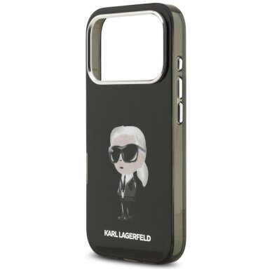 iPhone 17 Pro Karl Lagerfeld IML Aquarelle Karl & Logo MagSafe dėklas – juodas 5 iPhone 17 Pro Karl Lagerfeld IML Aquarelle Karl & Logo MagSafe dėklas – juodas 5