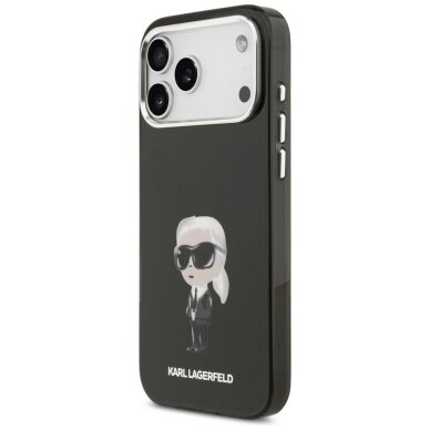 iPhone 17 Pro Max Karl Lagerfeld IML Aquarelle Karl & Logo MagSafe dėklas – juodas 1 iPhone 17 Pro Max Karl Lagerfeld IML Aquarelle Karl & Logo MagSafe dėklas – juodas 1