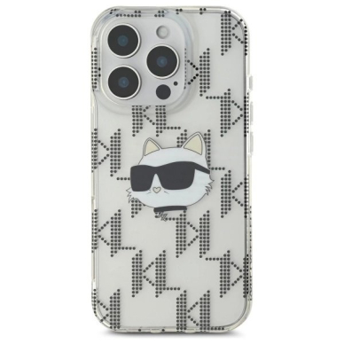 Dėklas Karl Lagerfeld IML Choupette Head Electroplated iPhone 16 Pro - Skaidrus 2 Dėklas Karl Lagerfeld IML Choupette Head Electroplated iPhone 16 Pro - Skaidrus 2
