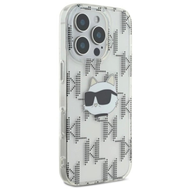 Dėklas Karl Lagerfeld IML Choupette Head Electroplated iPhone 16 Pro - Skaidrus 3 Dėklas Karl Lagerfeld IML Choupette Head Electroplated iPhone 16 Pro - Skaidrus 3
