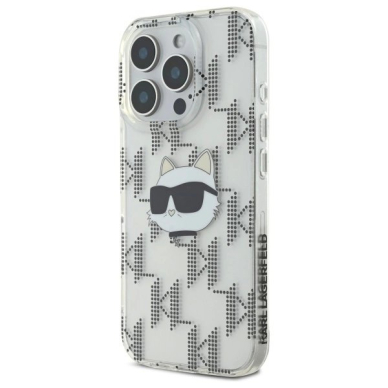 Dėklas Karl Lagerfeld IML Choupette Head Electroplated iPhone 16 Pro Max - Skaidrus 1 Dėklas Karl Lagerfeld IML Choupette Head Electroplated iPhone 16 Pro Max - Skaidrus 1