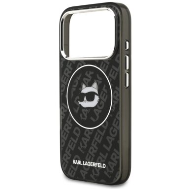 iPhone 17 Pro dėklas Karl Lagerfeld IML Choupette Head Logo, MagSafe – juodas 5 iPhone 17 Pro dėklas Karl Lagerfeld IML Choupette Head Logo, MagSafe – juodas 5