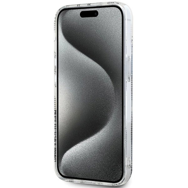 Karl Lagerfeld IML Choupette Head Monogram dėklas iPhone 15 / 14 / 13 - Permatomas 4 Karl Lagerfeld IML Choupette Head Monogram dėklas iPhone 15 / 14 / 13 - Permatomas 4