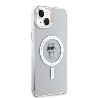 Karl Lagerfeld IML Choupette MagSafe case for iPhone 15 Plus - transparent 3