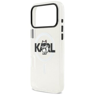 iPhone 17 Pro Max dėklas Karl Lagerfeld IML Choupette Sketch Logo su MagSafe – skaidrus 5 iPhone 17 Pro Max dėklas Karl Lagerfeld IML Choupette Sketch Logo su MagSafe – skaidrus 5