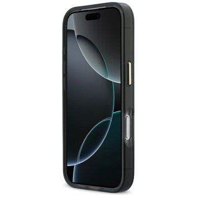 iPhone 17 Pro Karl Lagerfeld IML Choupettes Karl Script Logo MagSafe dėklas – juodas 4