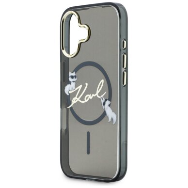 iPhone 17 Karl Lagerfeld IML Choupettes Karl Script Logo MagSafe dėklas – juodas 5 iPhone 17 Karl Lagerfeld IML Choupettes Karl Script Logo MagSafe dėklas – juodas 5