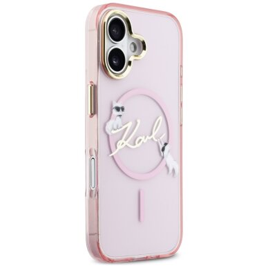 iPhone 17 Karl Lagerfeld IML Choupettes Karl Script Logo MagSafe dėklas – rožinis 3 iPhone 17 Karl Lagerfeld IML Choupettes Karl Script Logo MagSafe dėklas – rožinis 3