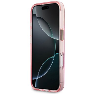 iPhone 17 Karl Lagerfeld IML Choupettes Karl Script Logo MagSafe dėklas – rožinis 4