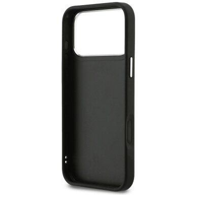 iPhone 17 Pro Max Karl Lagerfeld IML Glitter KL Diamond Logo dėklas – juodas 6