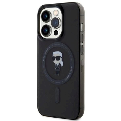 Originalus Karl Lagerfeld Dėklas IML Ikonik MagSafeiPhone 14 Pro Max - Juodas 1 Originalus Karl Lagerfeld Dėklas IML Ikonik MagSafeiPhone 14 Pro Max - Juodas 1