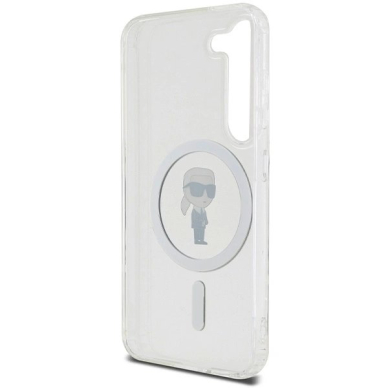 Originalus Karl Lagerfeld Dėklas IML Ikonik MagSafeSamsung Galaxy S23 - Permatomas 6 Originalus Karl Lagerfeld Dėklas IML Ikonik MagSafeSamsung Galaxy S23 - Permatomas 6