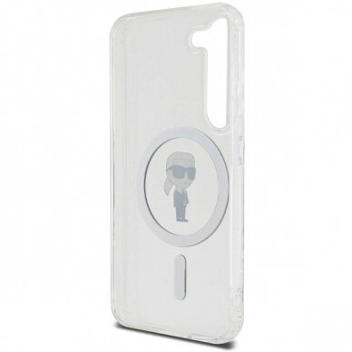 Karl Lagerfeld IML Ikonik MagSafe dėklas Samsung Galaxy S24 - Permatomas 6 Karl Lagerfeld IML Ikonik MagSafe dėklas Samsung Galaxy S24 - Permatomas 6