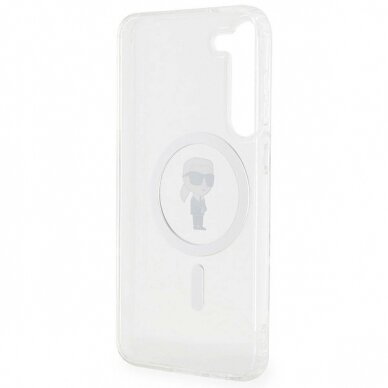Karl Lagerfeld IML Ikonik MagSafe dėklas Samsung Galaxy S24+ - Permatomas 6 Karl Lagerfeld IML Ikonik MagSafe dėklas Samsung Galaxy S24+ - Permatomas 6