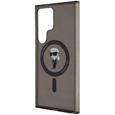 Karl Lagerfeld IML Ikonik MagSafe Dėklas skirtas Samsung Galaxy S24 Ultra - Juodas 5 Karl Lagerfeld IML Ikonik MagSafe Dėklas skirtas Samsung Galaxy S24 Ultra - Juodas 5