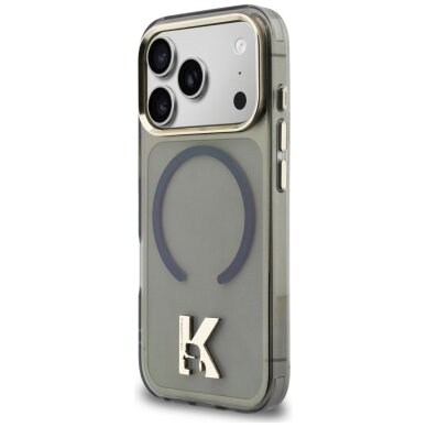 iPhone 17 Pro Karl Lagerfeld IML K Head Logo MagSafe dėklas – juodas 1 iPhone 17 Pro Karl Lagerfeld IML K Head Logo MagSafe dėklas – juodas 1