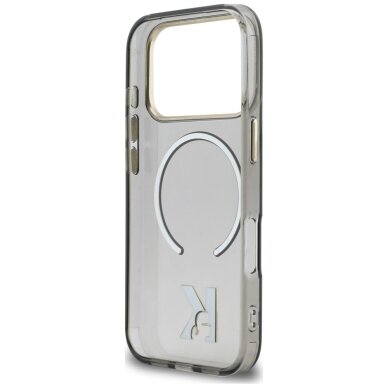 iPhone 17 Pro Max Karl Lagerfeld IML K Head Logo MagSafe dėklas – juodas 6 iPhone 17 Pro Max Karl Lagerfeld IML K Head Logo MagSafe dėklas – juodas 6