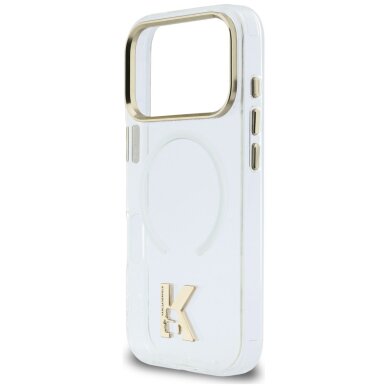 iPhone 17 Pro Max Karl Lagerfeld IML K Head Logo MagSafe dėklas – skaidrus 5