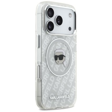iPhone 17 Pro Max dėklas Karl Lagerfeld IML Karl Head Logo su MagSafe – pilkas 3 iPhone 17 Pro Max dėklas Karl Lagerfeld IML Karl Head Logo su MagSafe – pilkas 3