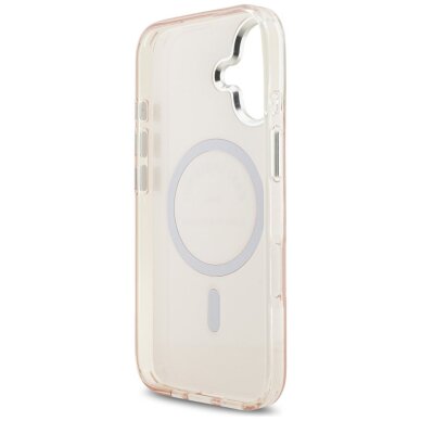 iPhone 17 Karl Lagerfeld IML Karl RSG Logo MagSafe dėklas – rožinis 6